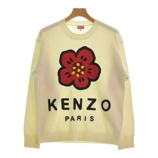 ケンゾー(KENZO)のKENZO ケンゾー ニット・セーター S アイボリー 【古着】【中古】(ニット/セーター)