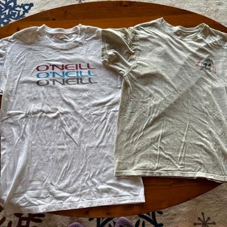 オニール(O'NEILL)のO‘NEILL Tシャツ　2種　カッコ多い　サイズL(Tシャツ/カットソー(半袖/袖なし))