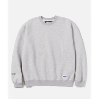 NEIGHBORHOOD - NEIGHBORHOOD PLAIN SWEAT LS GRAY XL