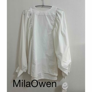 新品タグ付き　MilaOwen ミラ オーウェン　ブラウス　シャツ