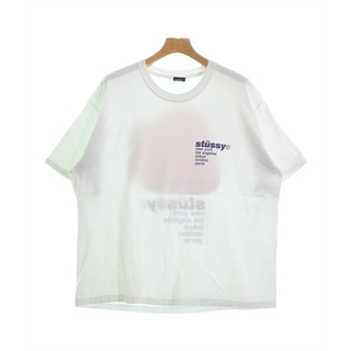 STUSSY ステューシー Tシャツ・カットソー XL 白 【古着】【中古】