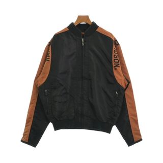 ハーレーダビッドソン(Harley Davidson)のHARLEY DAVIDSON ブルゾン（その他） M 黒xオレンジ 【古着】【中古】(その他)