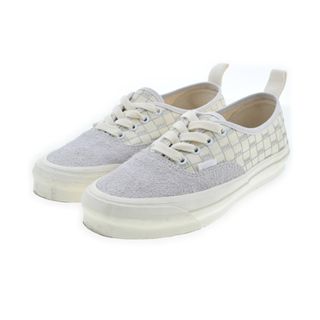 ヴァンズ(VANS)のVANS バンズ スニーカー 24cm アイボリーxグレー 【古着】【中古】(スニーカー)