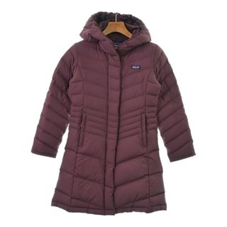 パタゴニア(patagonia)のpatagonia パタゴニア ダウンジャケット/ダウンベスト M エンジ 【古着】【中古】(ダウンジャケット)