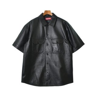 Supreme シュプリーム カジュアルシャツ L 黒 【古着】【中古】