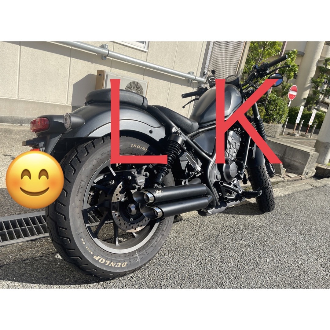 セール中 新型レブル250 2023年式モデル マフラーgemspeed製 V4 セール中 新型レブル250 2023年式モデル マフラーgemspeed製 V4