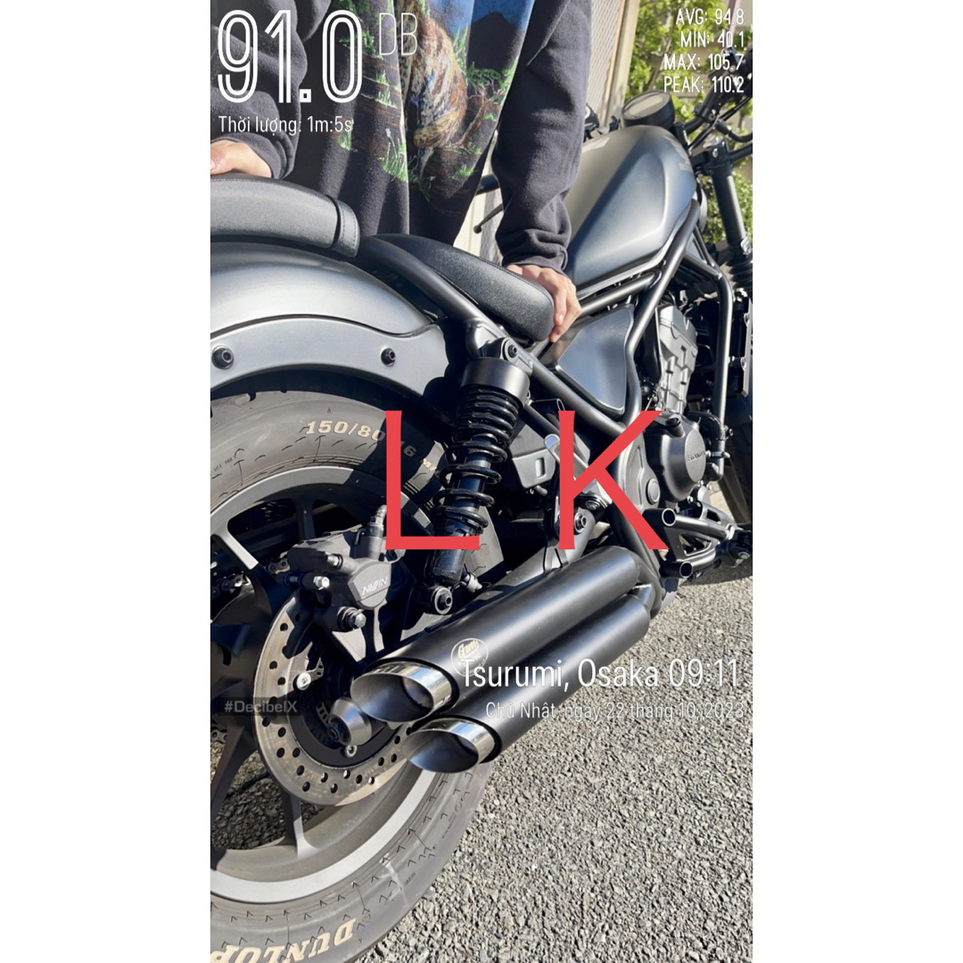 セール中 新型レブル250 2023年式モデル マフラーgemspeed製 V4 セール中 新型レブル250 2023年式モデル マフラーgemspeed製 V4