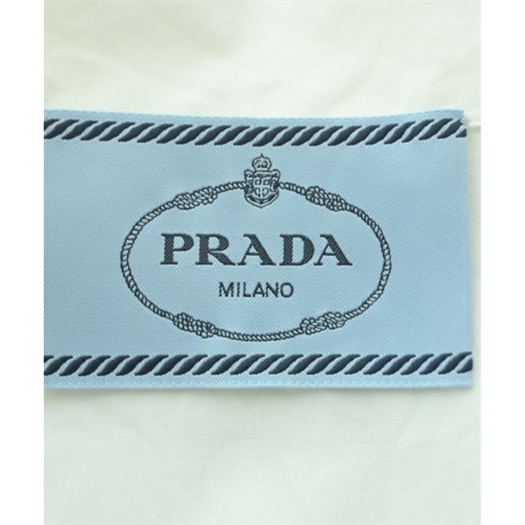 PRADA(プラダ)のPRADA プラダ カジュアルシャツ L 白 【古着】【中古】 メンズのトップス(シャツ)の商品写真