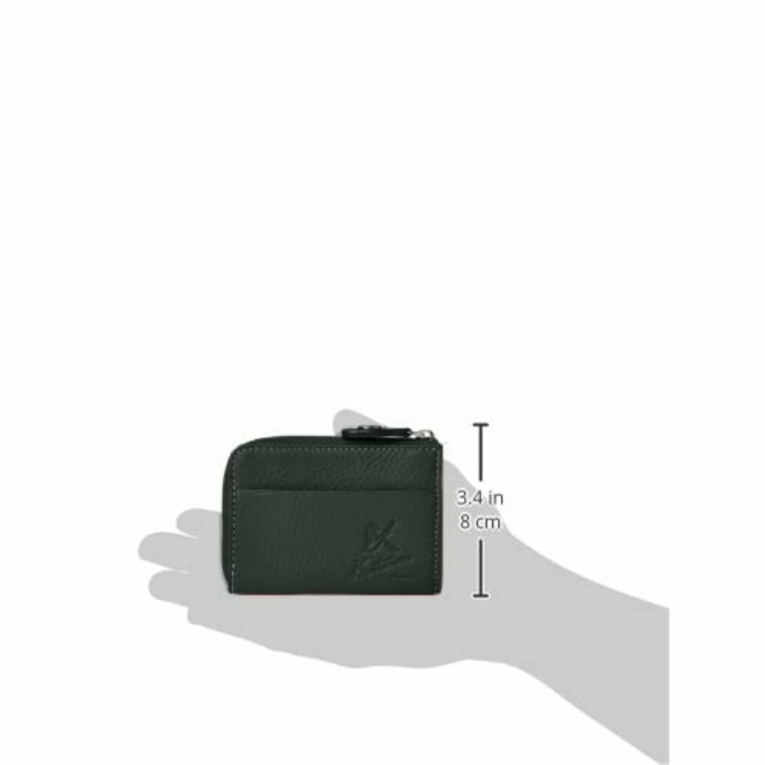 色:ダークグリーンライトグリーンステッチ緑32311キタムラ 小銭入れ メンズのバッグ(その他)の商品写真