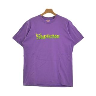 シュプリーム(Supreme)のSupreme シュプリーム Tシャツ・カットソー M 紫 【古着】【中古】(Tシャツ/カットソー(半袖/袖なし))