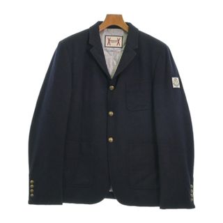 MONCLER GAMME BLEU テーラードジャケット 3(L位) 紺 【古着】【中古】