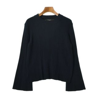 Demi-Luxe BEAMS ニット・セーター -(M位) 濃紺 【古着】【中古】