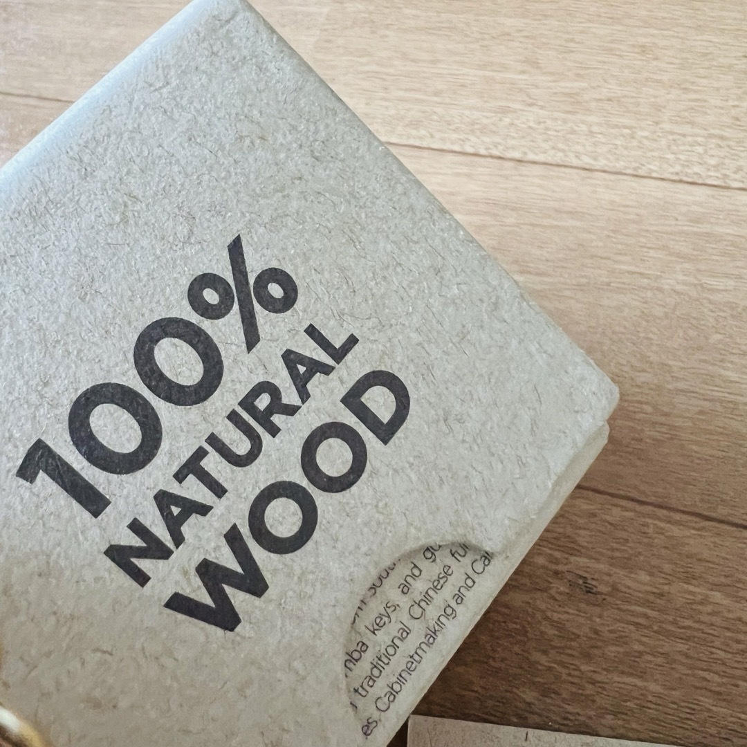 WEWOOD(ウィーウッド)のWE WOOD アナログ腕時計　ウッド メンズの時計(腕時計(アナログ))の商品写真