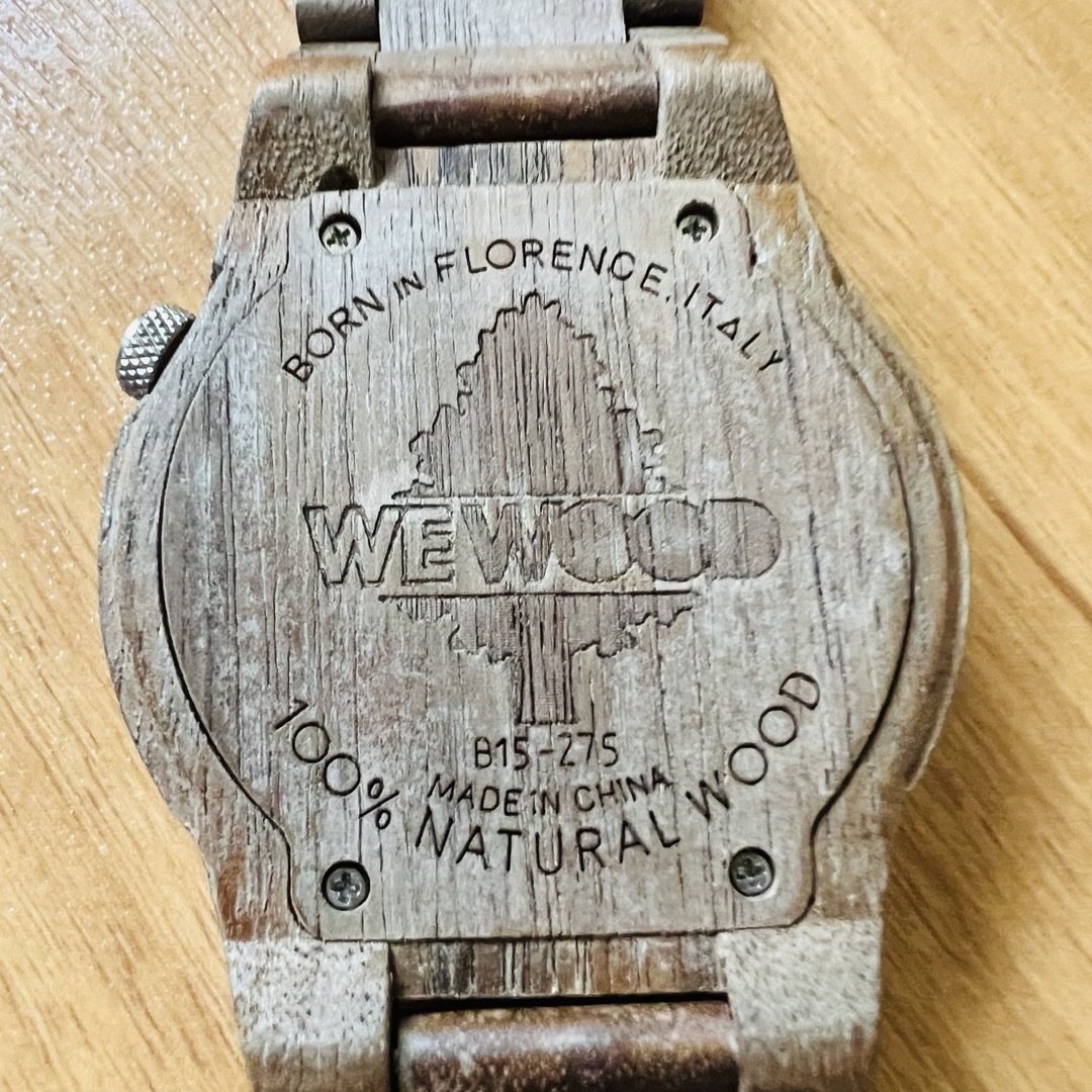 WEWOOD(ウィーウッド)のWE WOOD アナログ腕時計　ウッド メンズの時計(腕時計(アナログ))の商品写真