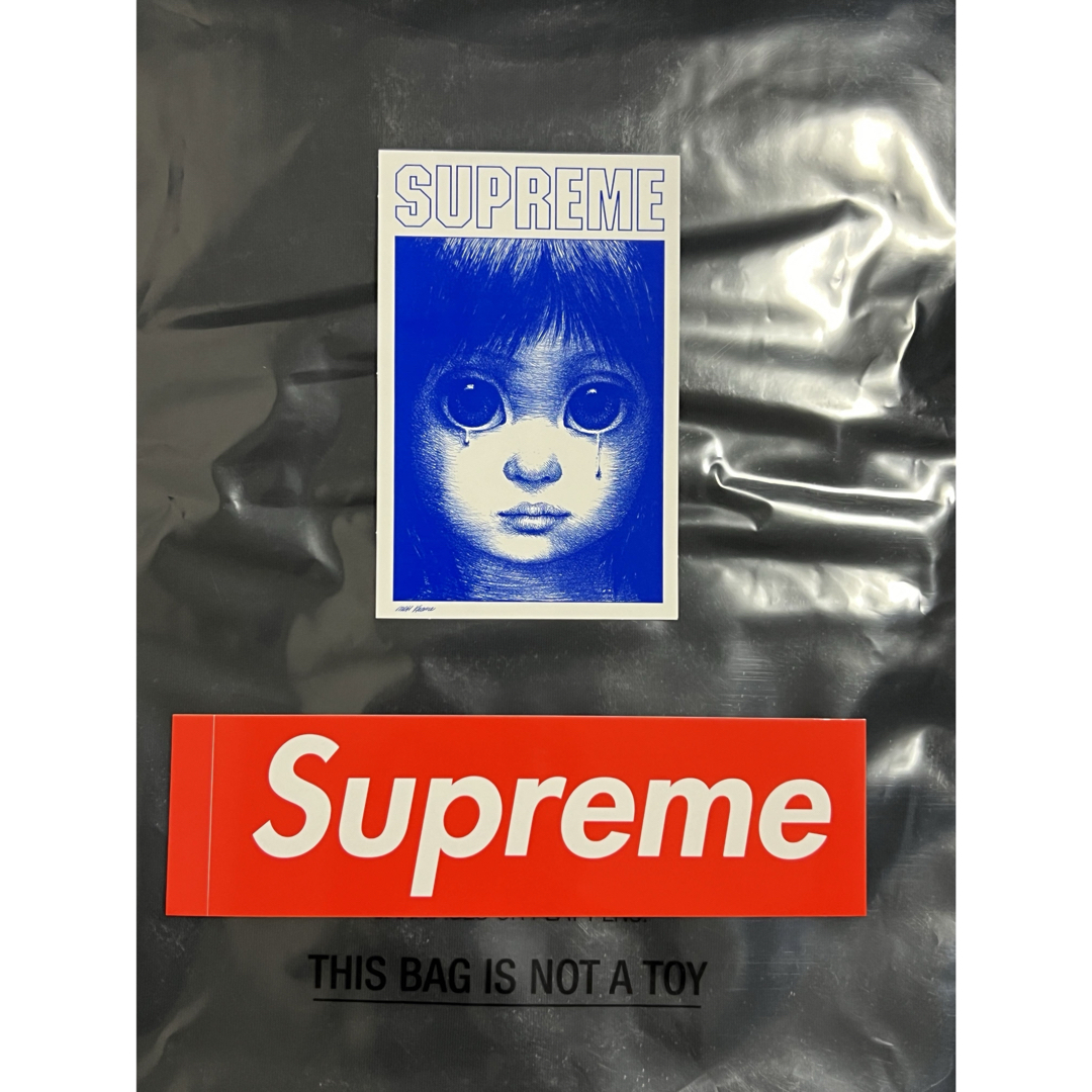 Supreme(シュプリーム)のSUPREME Small Box Tee ブラック XL ステッカー付 メンズのトップス(Tシャツ/カットソー(半袖/袖なし))の商品写真