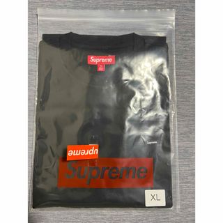 シュプリーム(Supreme)のSUPREME Small Box Tee ブラック XL ステッカー付(Tシャツ/カットソー(半袖/袖なし))