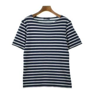 SAINT JAMES - SAINT JAMES Tシャツ・カットソー S 紺x白(ボーダー) 【古着】【中古】