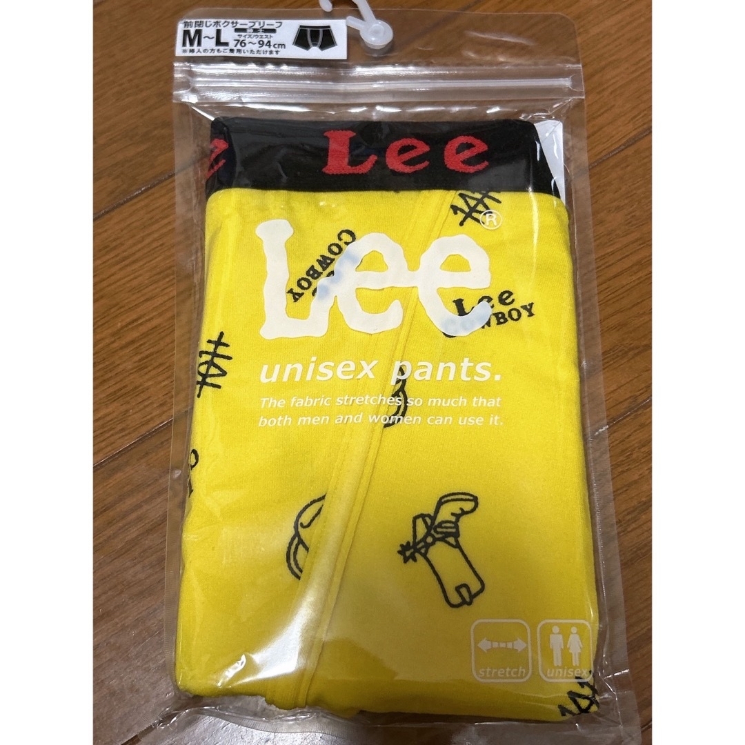 Lee(リー)の【新品】Lee unisex pants 前閉じ　ボクサーパンツ　 2枚セット メンズのアンダーウェア(ボクサーパンツ)の商品写真