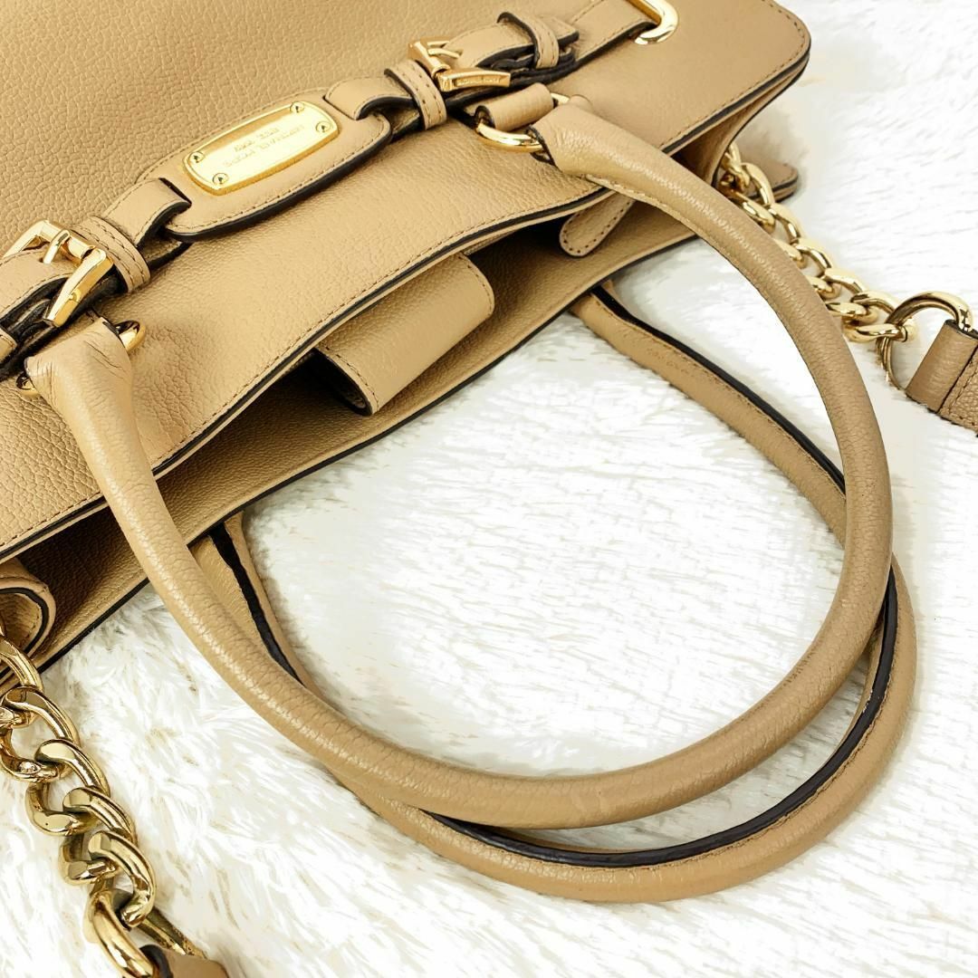 Michael Kors(マイケルコース)の美品★マイケルコース 2way ハンドバッグ サフィアーノレザー ハミルトン レディースのバッグ(ハンドバッグ)の商品写真