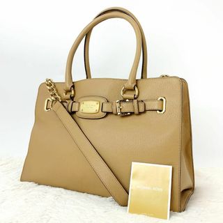 マイケルコース(Michael Kors)の美品★マイケルコース 2way ハンドバッグ サフィアーノレザー ハミルトン(ハンドバッグ)