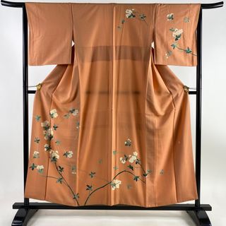 訪問着 身丈155.5cm 裄丈63.5cm 正絹 秀品 【中古】(着物)