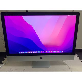 マック(Mac (Apple))のApple iMac 27 5K Retina SSD インチ　inch 型(デスクトップ型PC)