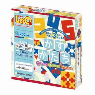 【在庫セール】ラキュー (LaQ) かず・かたち 200ピース