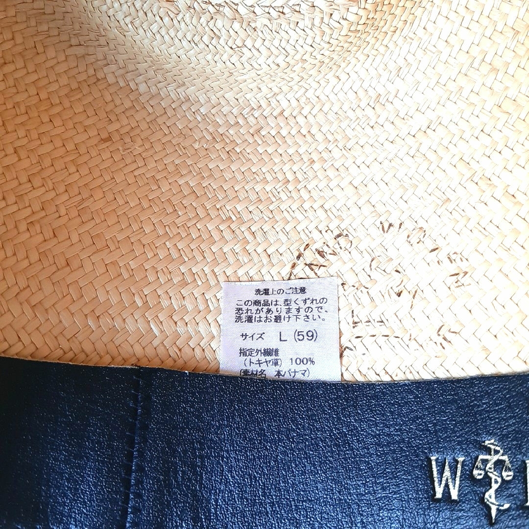 WACKO MARIA(ワコマリア)のワコマリア 東京ハットロッカーズ パナマハット メンズの帽子(ハット)の商品写真