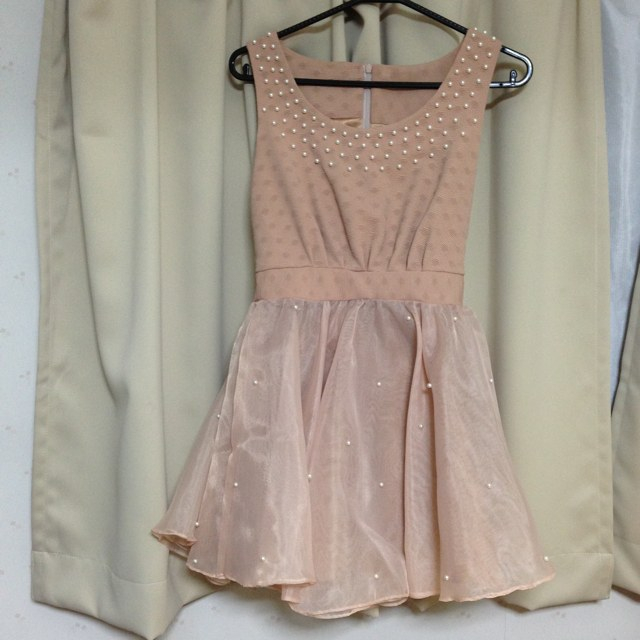 パールデコレーションドレス♡
