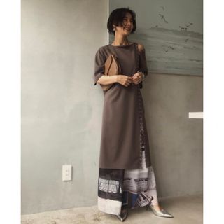 アメリヴィンテージ(Ameri VINTAGE)のAMERI vintage GEOMETRY ART PANTS (カジュアルパンツ)