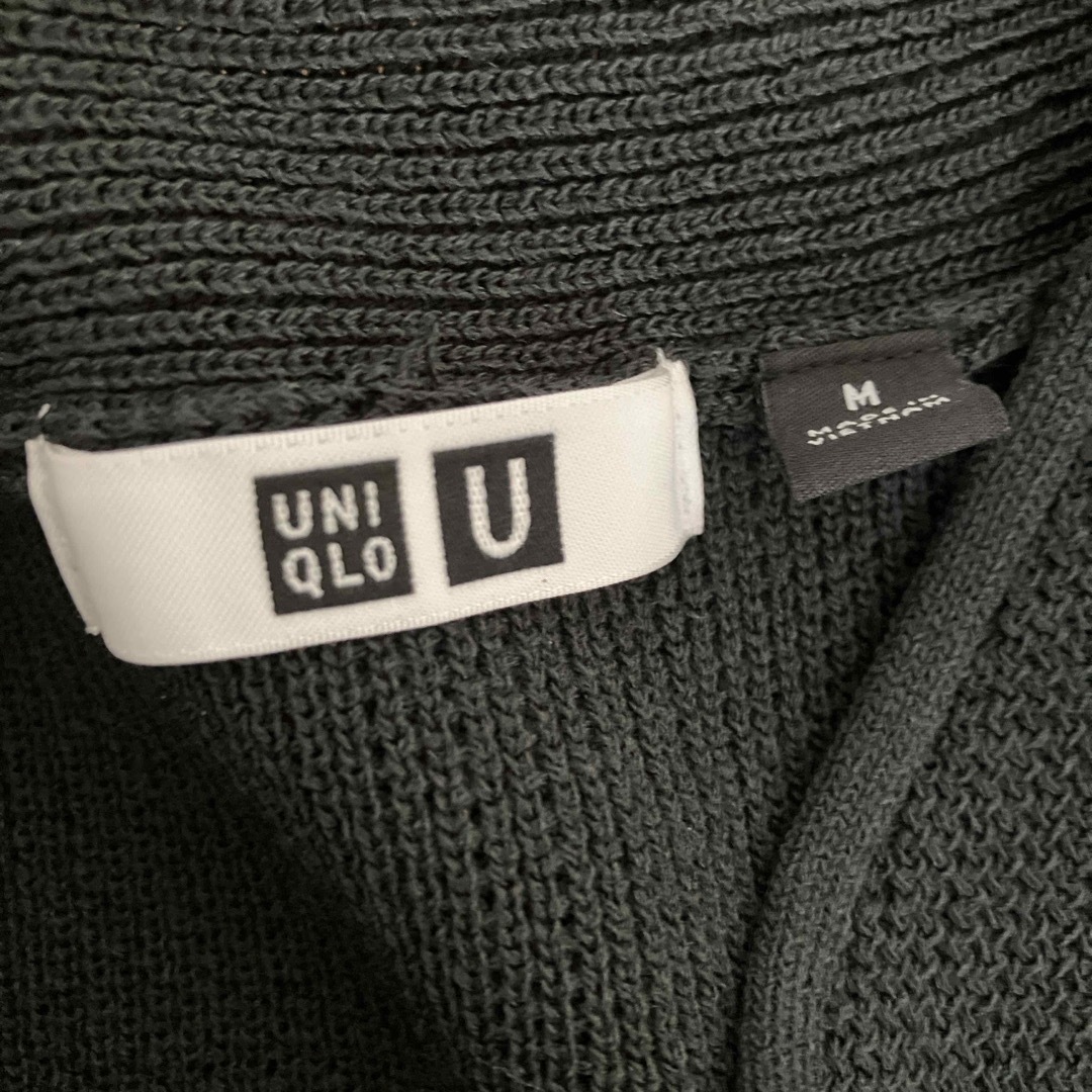 UNIQLO(ユニクロ)のUNIQLO U Vネックリブセーター レディースのトップス(ニット/セーター)の商品写真