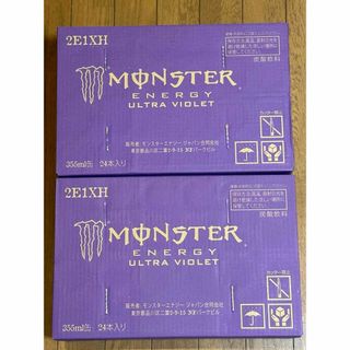 Monster Energy - モンスターエナジー　ウルトラバイオレット　2ケース　48本