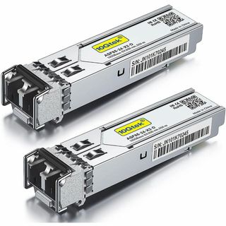 【サイズ:2個入り】10Gtek 1000Base-SX SFPモジュール, 1(PC周辺機器)