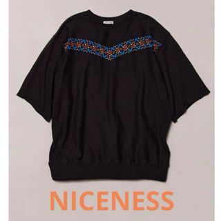 コモリ(COMOLI)のナイスネス NICENESS　シャンカール SHANKER　スウェットTee(Tシャツ/カットソー(半袖/袖なし))