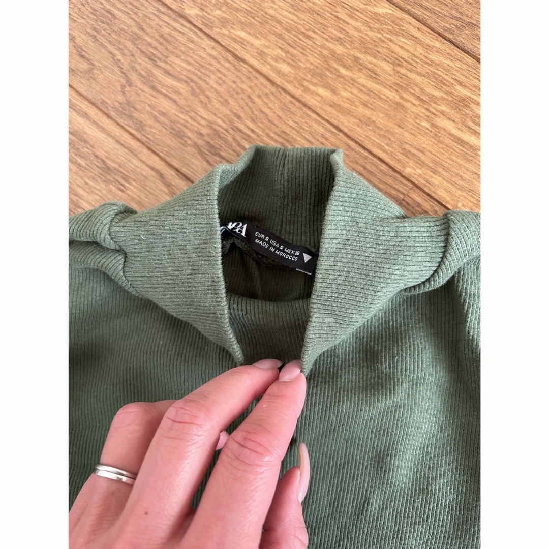 ZARA(ザラ)のZARA ワンピース　S レディースのワンピース(ひざ丈ワンピース)の商品写真