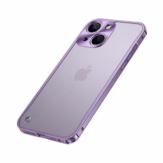 【色: パープル】iPhone14 plus 用 ケース パープル 組み付け式 (その他)