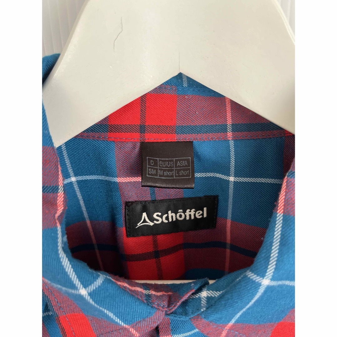 Scoffel(ショッフェル)のSchoffel　ショッフェル　長袖シャツ　L　チェック柄 メンズのトップス(シャツ)の商品写真