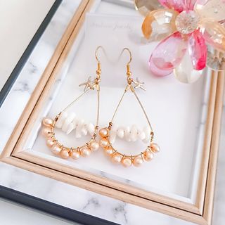 ✨マーメイドピアス✨ピアス レディース アクセサリー 大きめ ゴージャス(ピアス)