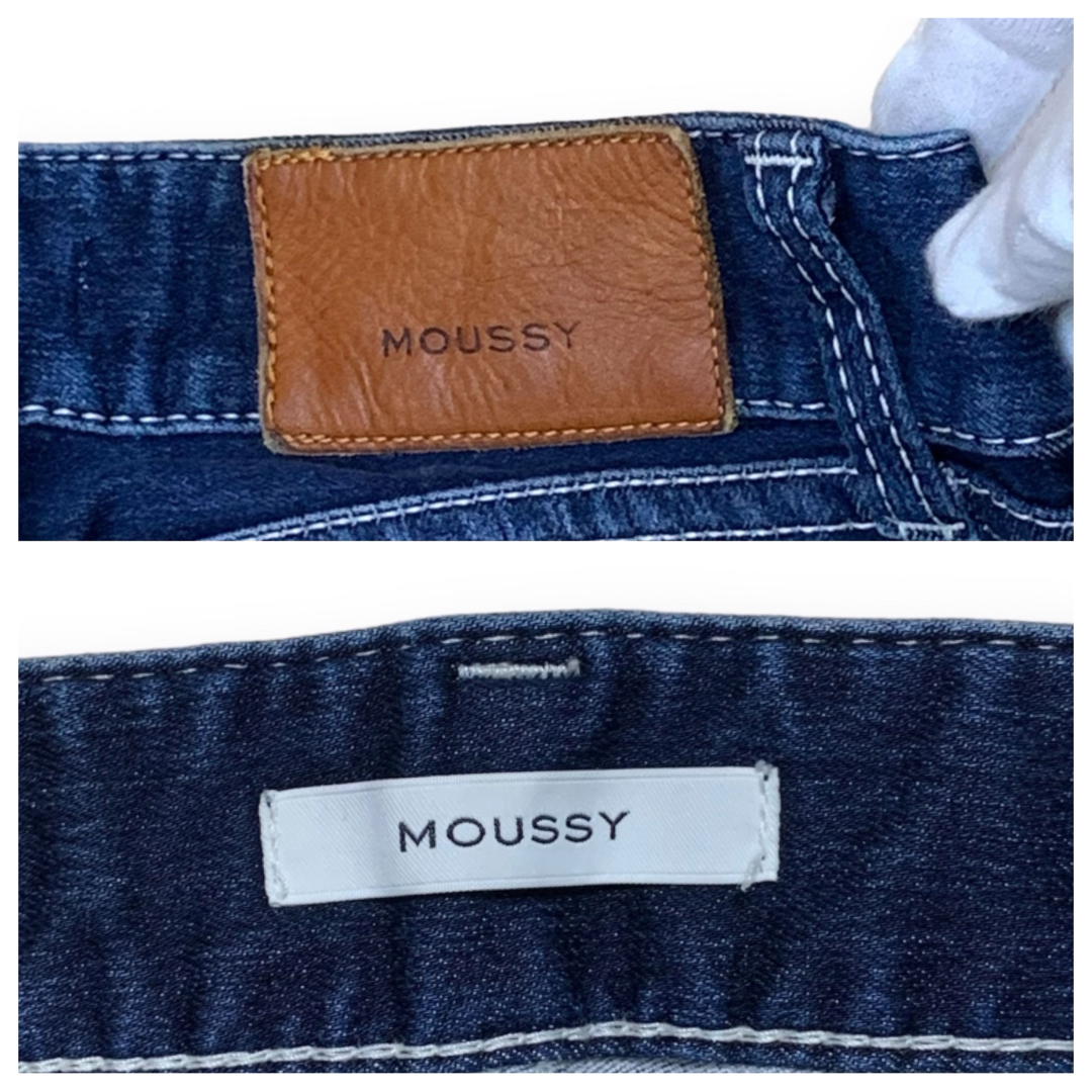 moussy(マウジー)のMOUSSY マウジー パウダーデニム Rebirth SKINNY W25 レディースのパンツ(デニム/ジーンズ)の商品写真