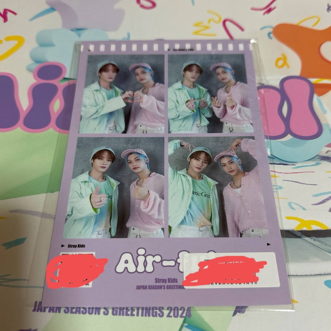 air-ful シーグリ リノ フィリックス 特典 日本 2024 ポストカード エンタメ/ホビーのCD(K-POP/アジア)の商品写真