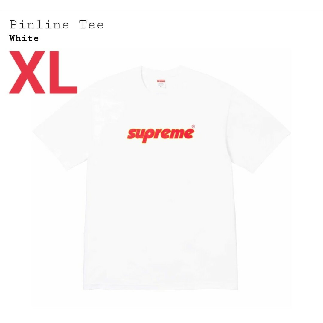 Supreme Pinline Teeシュプリーム ピンライン Tシャツ XL Supreme Pinline Teeシュプリーム ピンライン Tシャツ XL