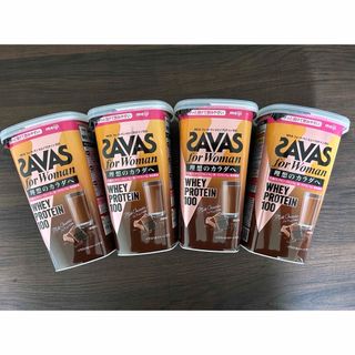 SAVAS - SAVASフォーウーマンホエイプロテインミルクショコラ風味280g 4本セット