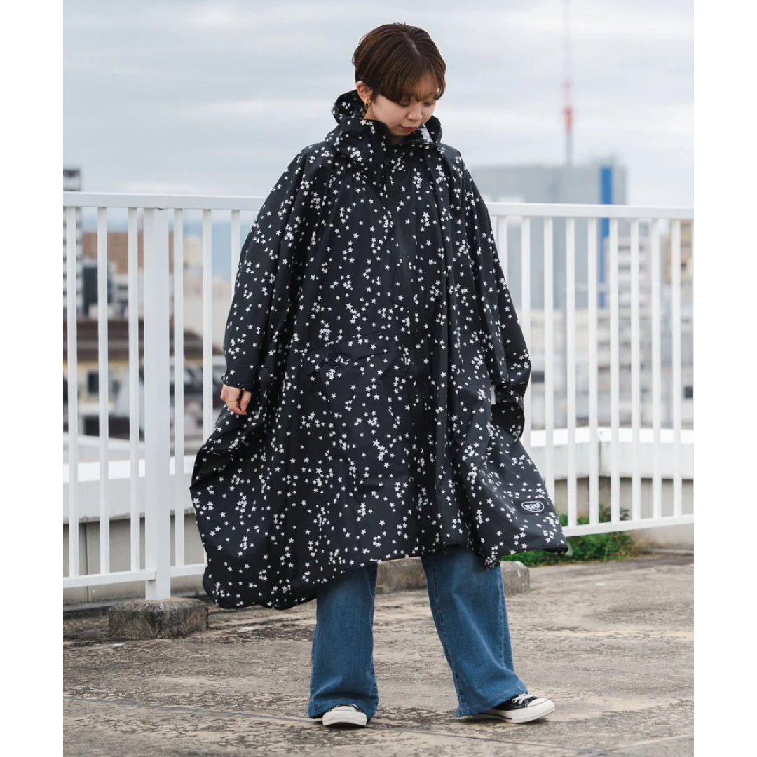 KiU(キウ)のKIU キウ　レインポンチョ　雨具　カッパ　梅雨　レインコート　K319 レディースのファッション小物(レインコート)の商品写真