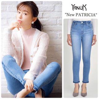 ヤヌーク(YANUK)の雑誌掲載27500円☆ヤヌーク NEW PATRICIA デニム　新品　22(デニム/ジーンズ)