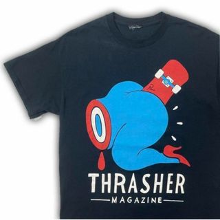 スラッシャー(THRASHER)の【THRASHER】スラッシャーParraコラボTシャツ　ストリートスケボー(Tシャツ/カットソー(半袖/袖なし))