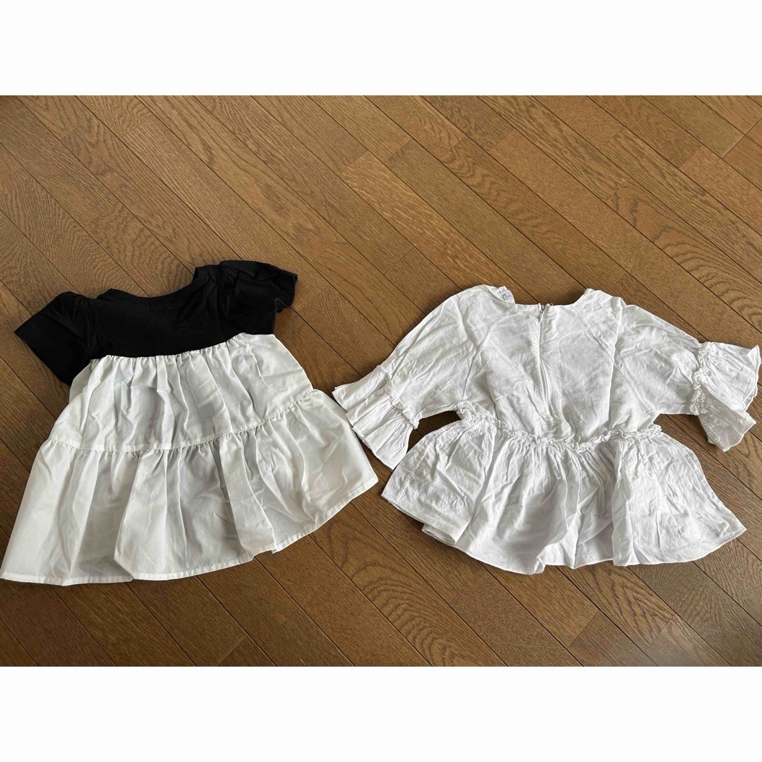 バースデイ(バースデイ)のブラウス　トップス　100cm まとめ売り キッズ/ベビー/マタニティのキッズ服女の子用(90cm~)(Tシャツ/カットソー)の商品写真