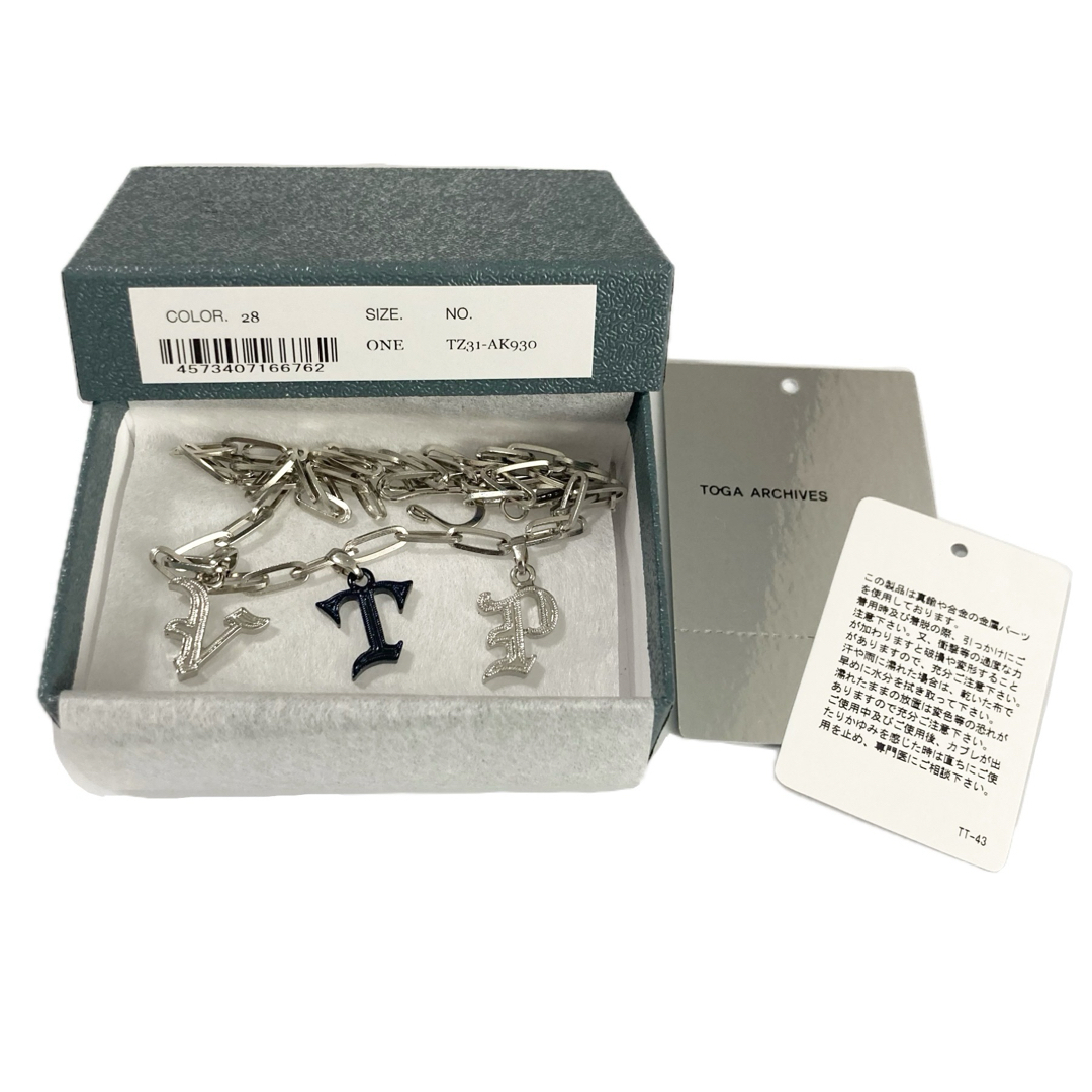 TOGA(トーガ)の新品 TOGA トーガTPV chain necklace ネックレス シルバー レディースのアクセサリー(ネックレス)の商品写真