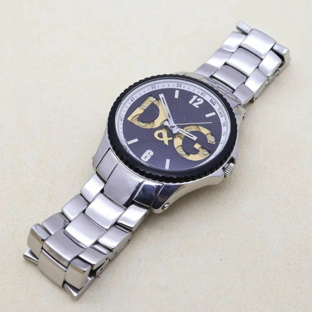 DOLCE&GABBANA(ドルチェアンドガッバーナ)の◆稼働 ドルチェ＆ガッバーナ 腕時計 セストリール メンズ 新品電池 b メンズの時計(腕時計(アナログ))の商品写真