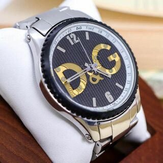 DOLCE&GABBANA - ◆稼働 ドルチェ＆ガッバーナ 腕時計 セストリール メンズ 新品電池 b
