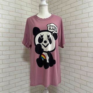 HYSTERIC GLAMOUR - ヒステリックグラマー PANDA パンダ ロゴ BIG シルエット Tシャツ